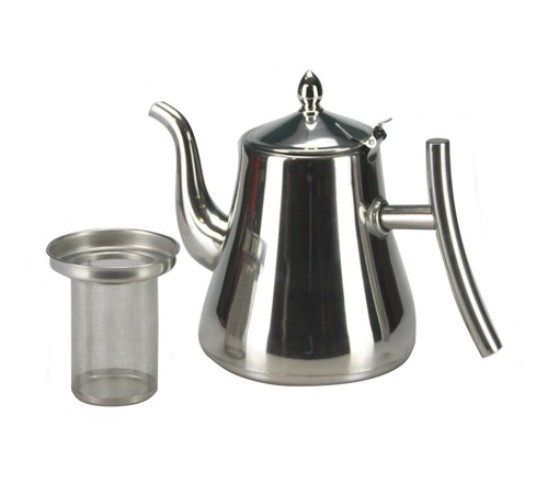 Stainless steel teapot - stainless,