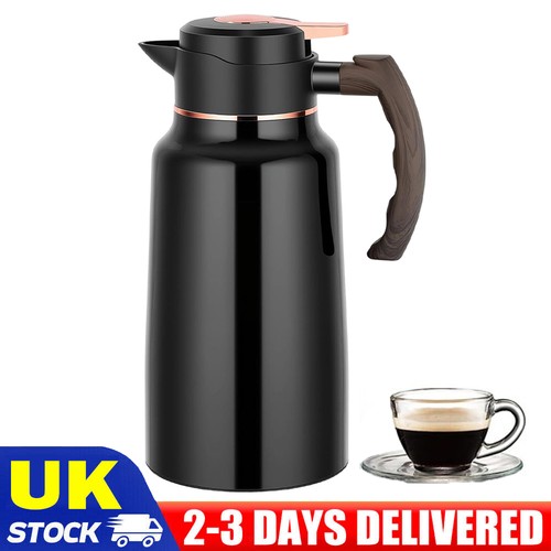 Large stainless steel tea pot - large,