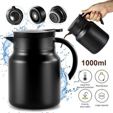 1L Thermal Coffee Carafe Jug