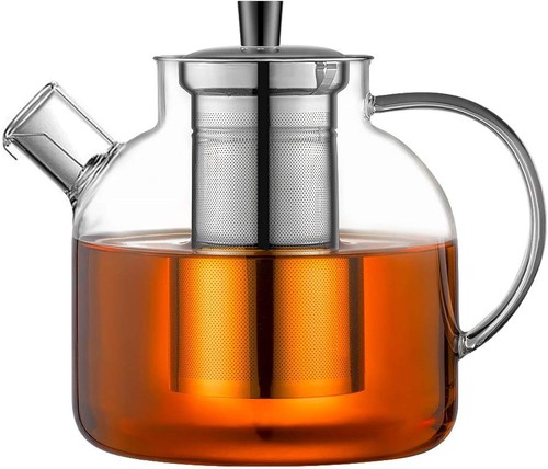Glass teapot 1500ml stovetop - teapot,