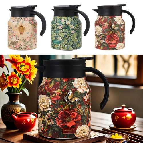 1000ml vintage floral pattern - 1000ml,