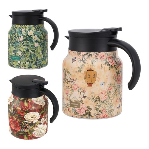 1000ml vintage floral - floral, pattern