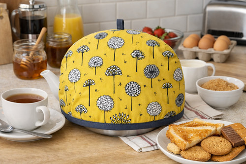 Tea cosy cotton - tea, dandelion