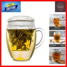 400ml Heat Resistant Tea Glass