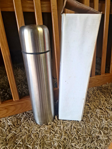 Stainless steel 1litre thermal - stainless,