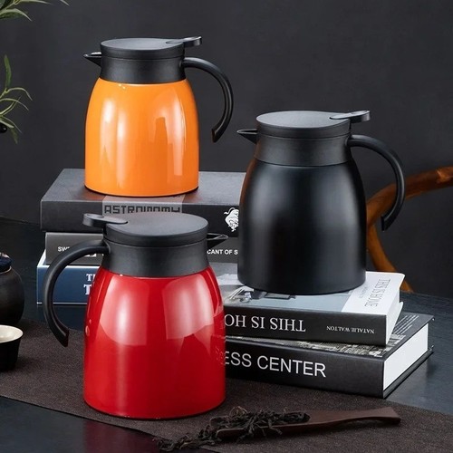 Stainless steel tea pot - steel,