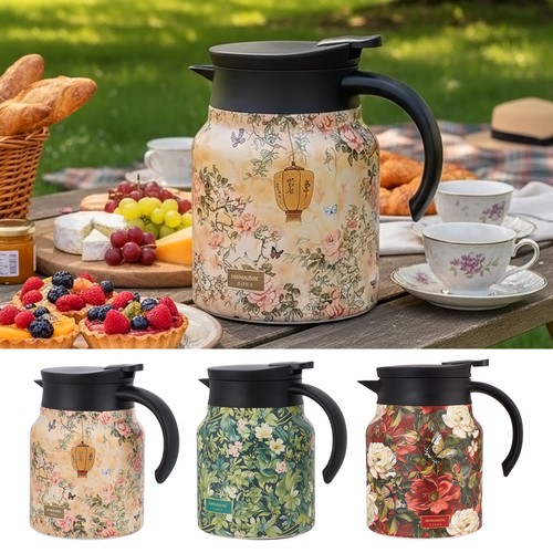 Vintage vacuum floral jug - vacuum,
