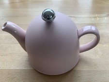 Art Deco Pink ceramic teapot